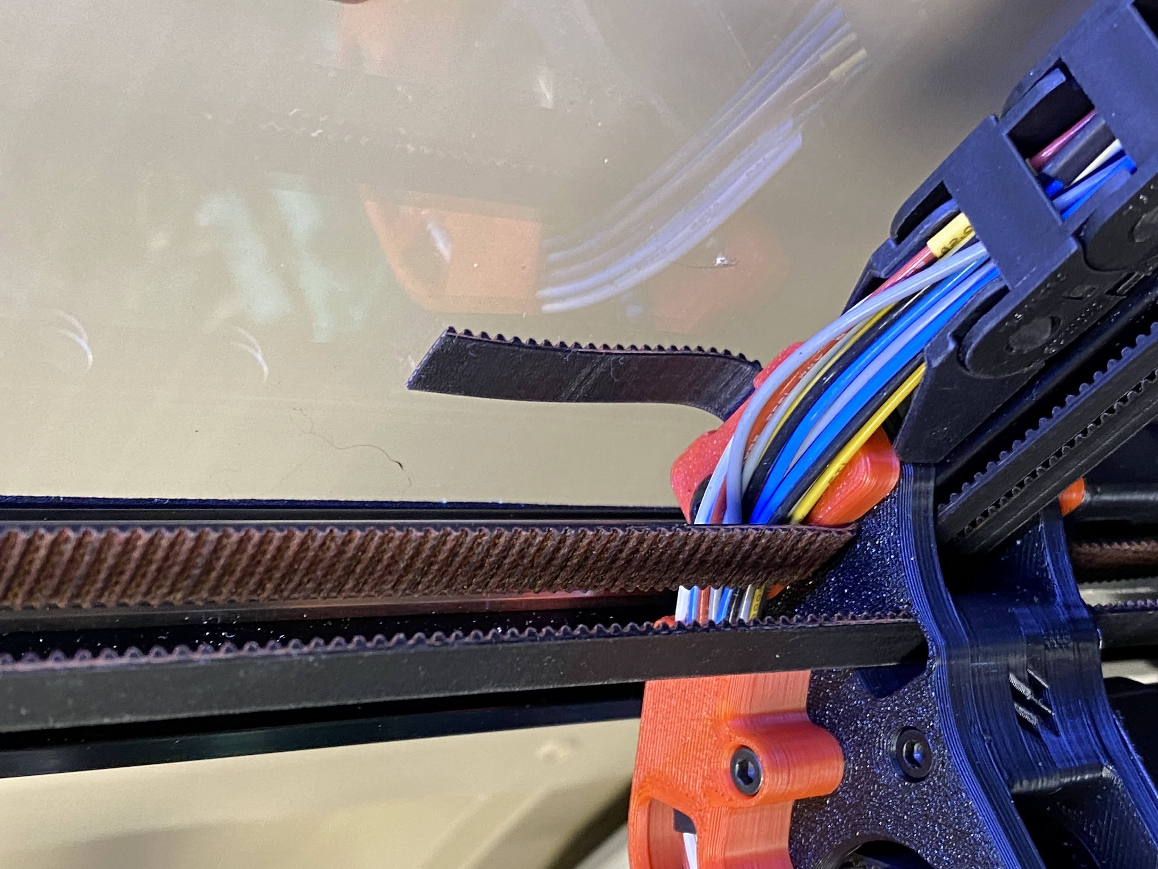 Extra belts with panel