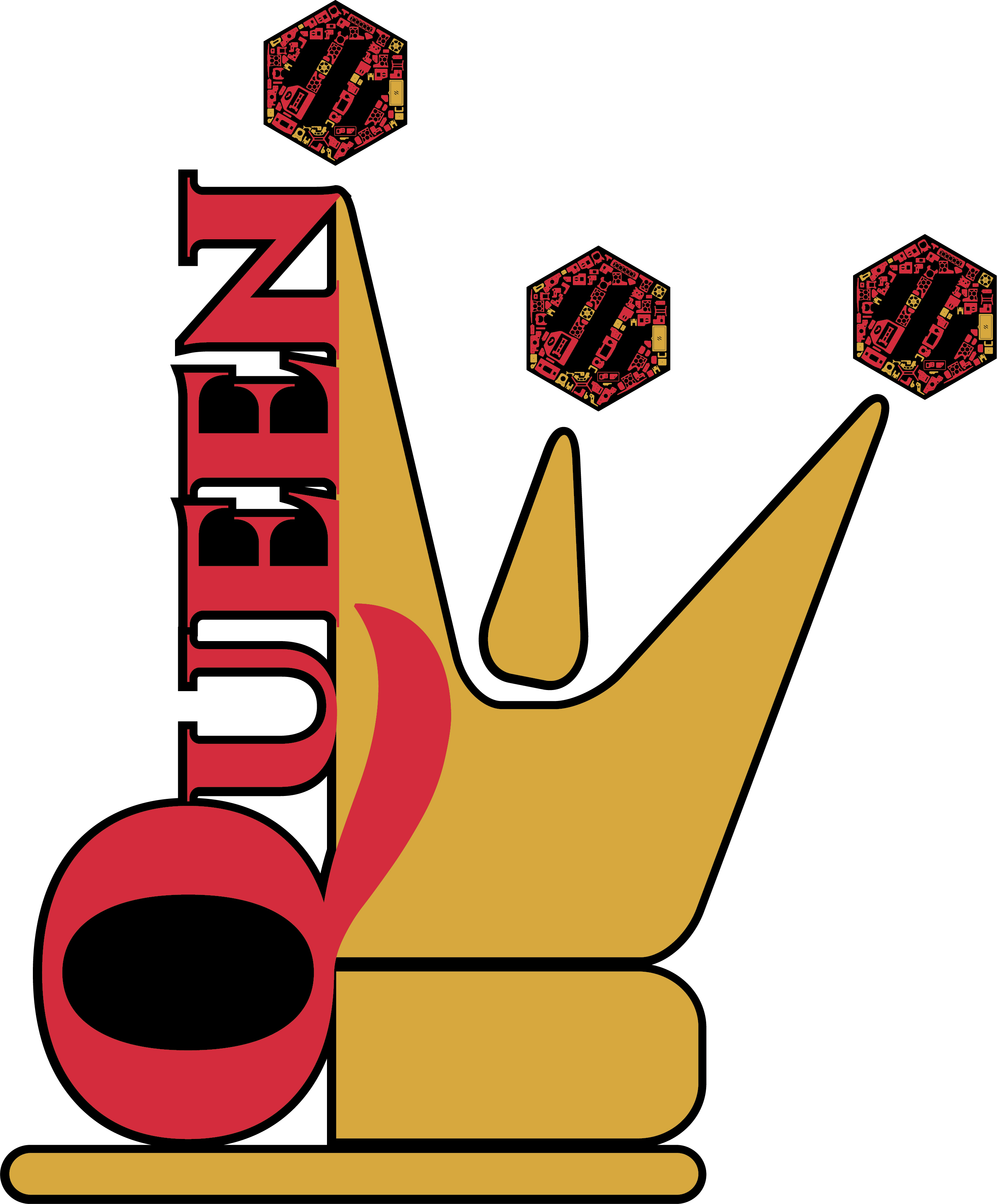 QueenWithComplexVoronLogo