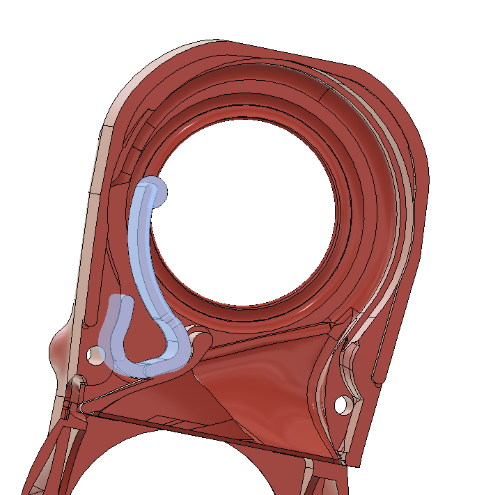 Don't forget to remove the integral print support