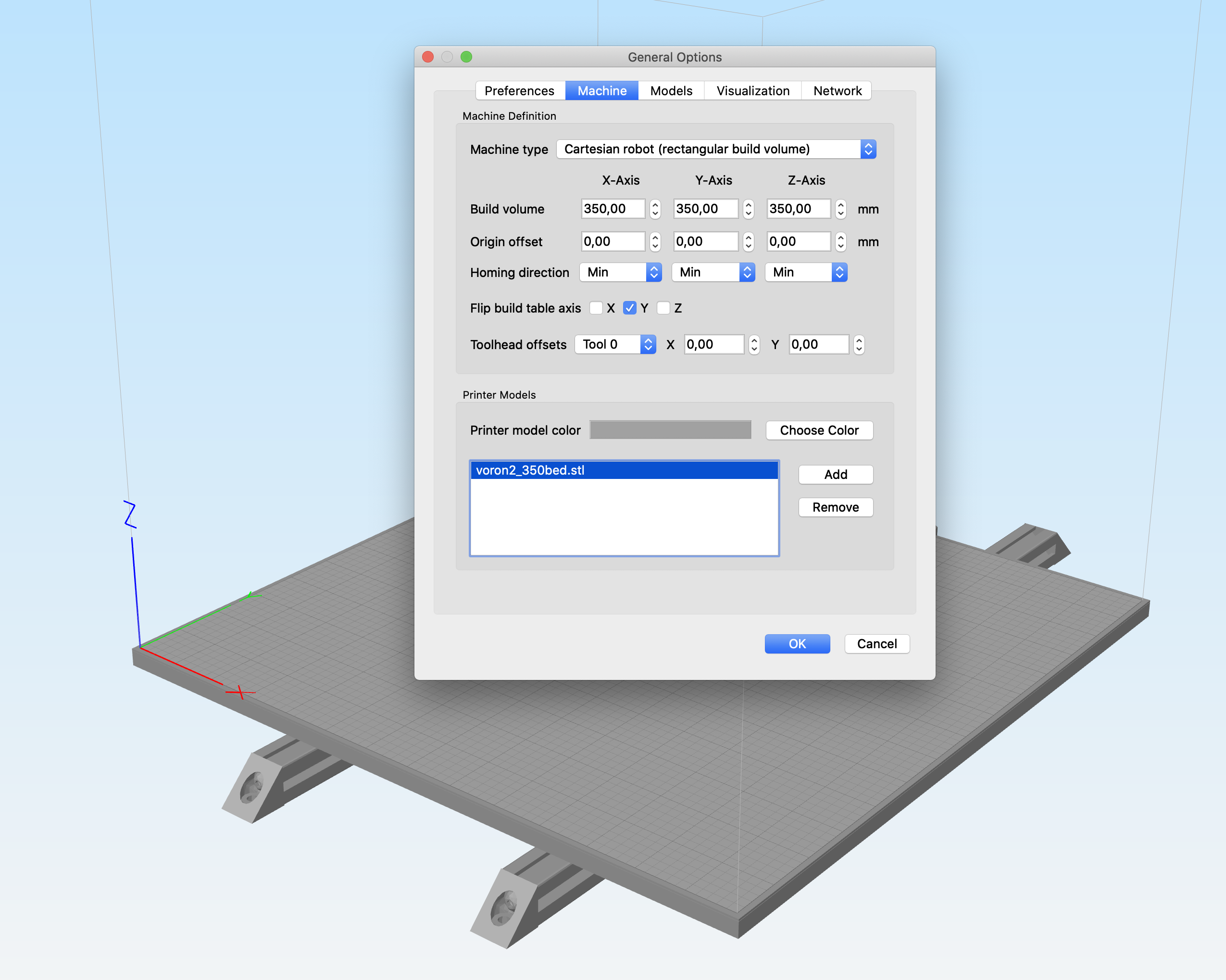 Image of Voron 2.2 350mm Bed