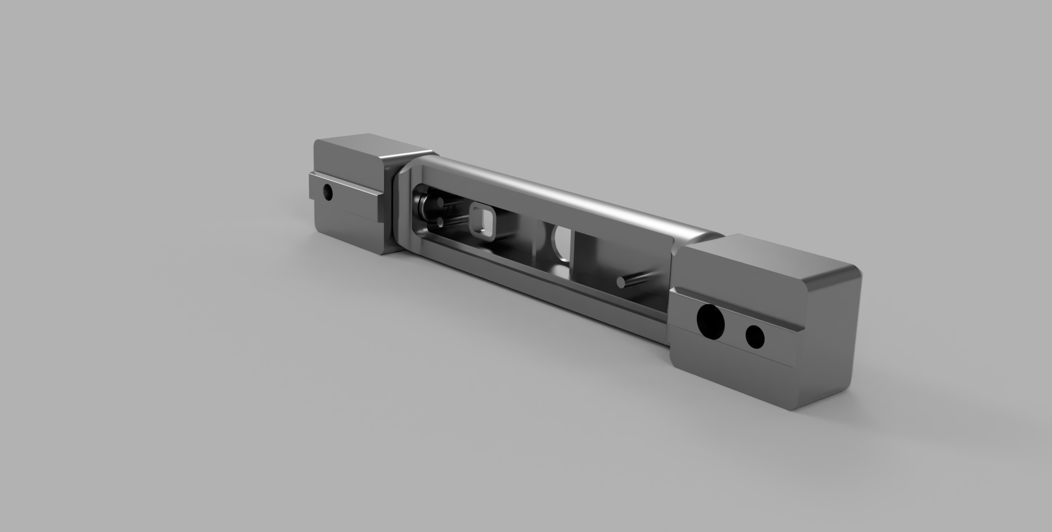 Camera Housing with Mounts - Rear View - Larboard