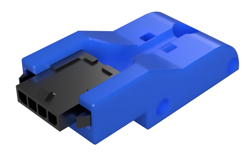 Microfit 3.0 1x4 with Panel Mount Ears