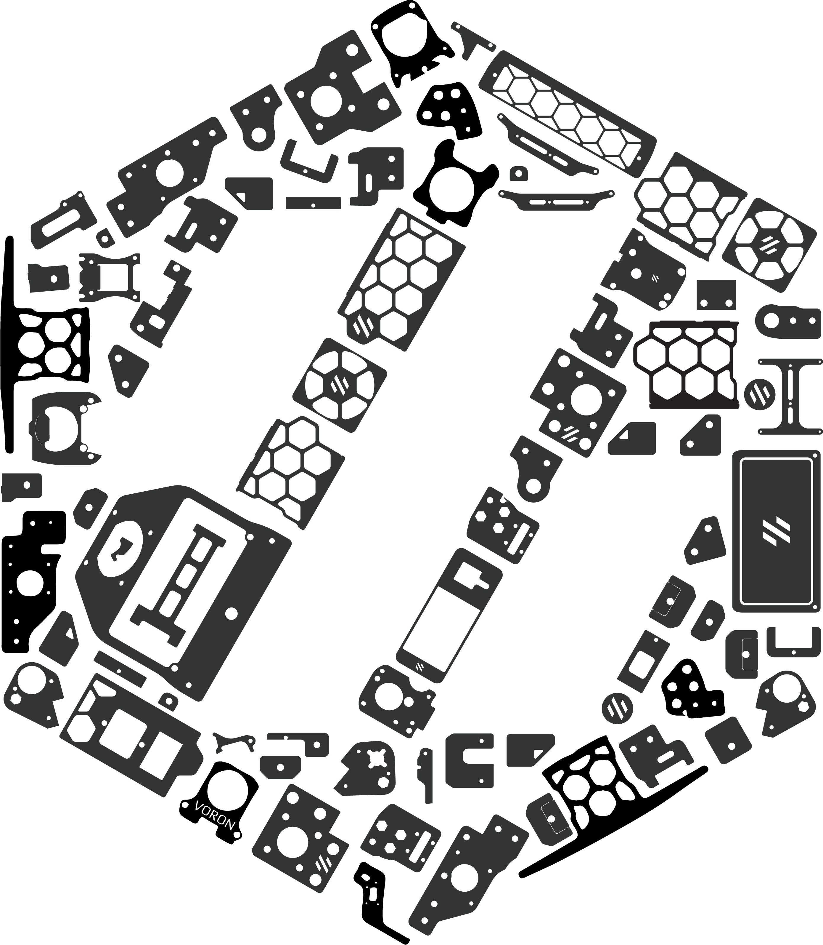 Voron Trident1 1_Color_Layer_WithOut_Logo_Outline